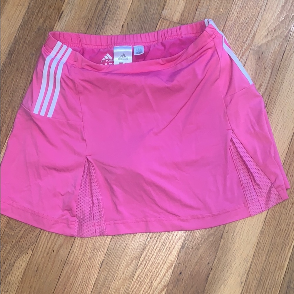 Pink Adidas Tennis Skirt